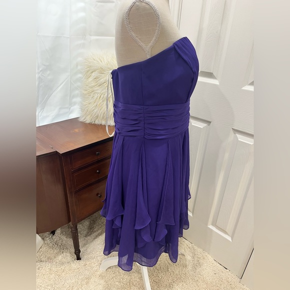 Size 12 Davids bridal dress unaltered with tags - Picture 3 of 6